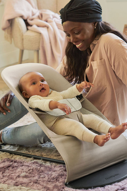 BABY BJORN - Balance Soft Cotton / Jersey - Bež/Siva (BF) - 005083