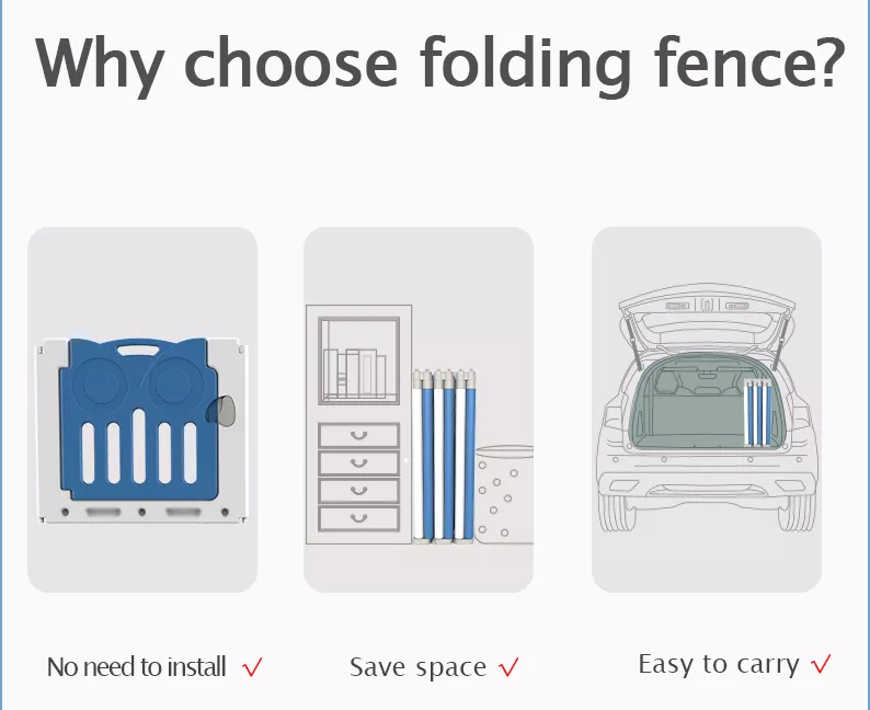 FEELKIDS - Ogradica Sovica - Roze + Bela