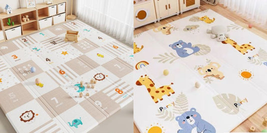 Sklopiva dvostrana podloga | Brojevi i Životinje