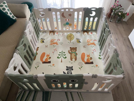 FEELKIDS - Ogradica Sovica - Zelena + Bela