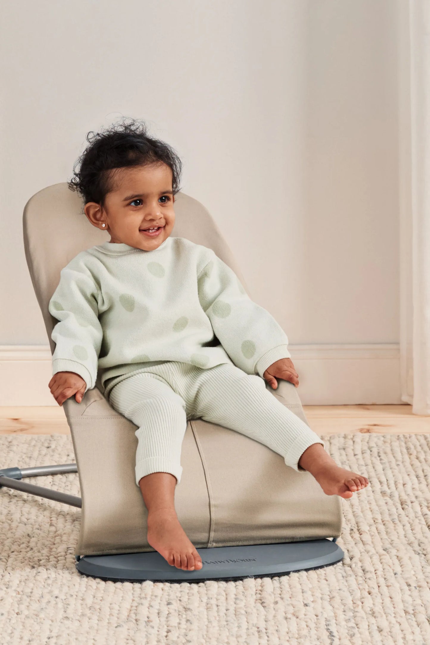 BABY BJORN - Balance Soft / Cotton - Kaki Bež