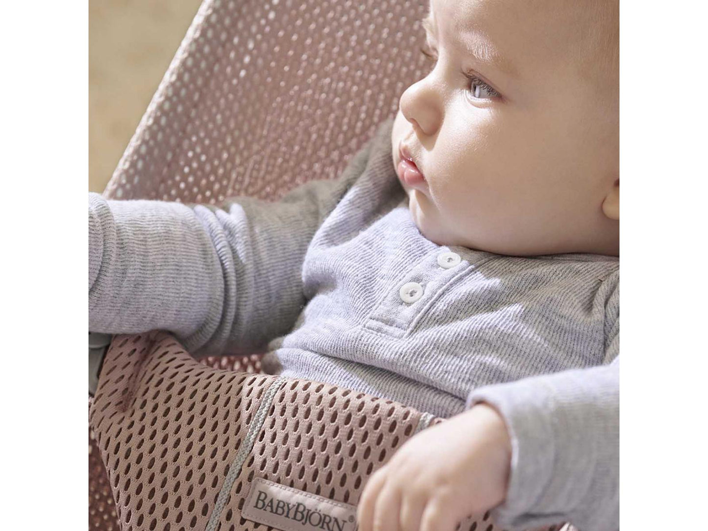 BABY BJORN - Bliss / Mesh - Prljavo Roze - 006108