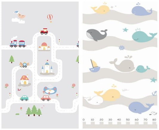 Sklopiva dvostrana podloga | Grad i Kitovi