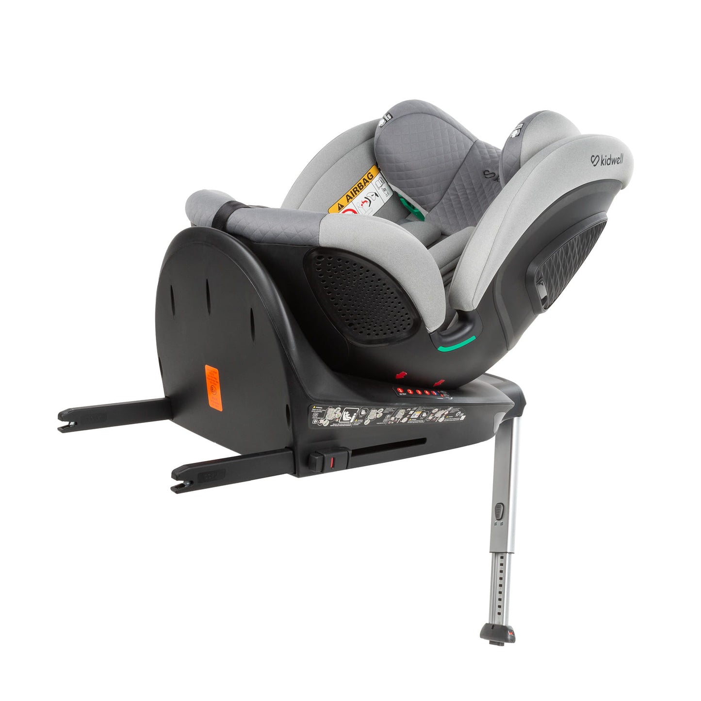 Kidwell GoCar i-Size auto sedište Sivo