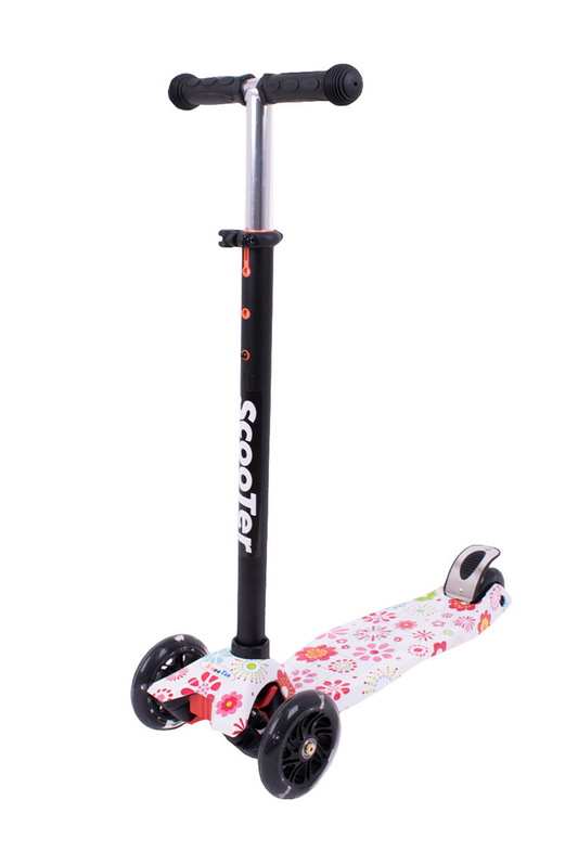 Jungle trotinet sa cvetnim dezenom