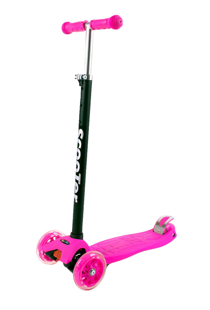 Jungle trotinet roze boje