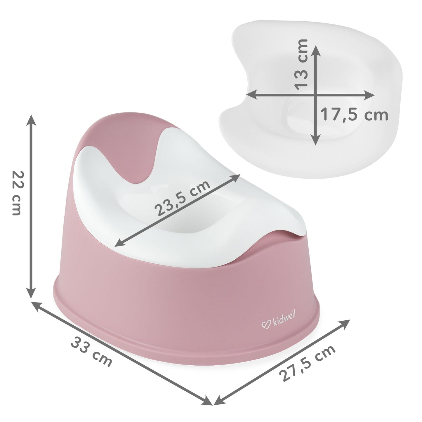 KIDWELL - POTTY | NILO - Roze