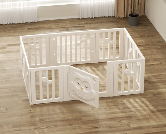 FEELKIDS - Ogradica Sovica 126 x 186 x 63 cm (Nesklopiva)