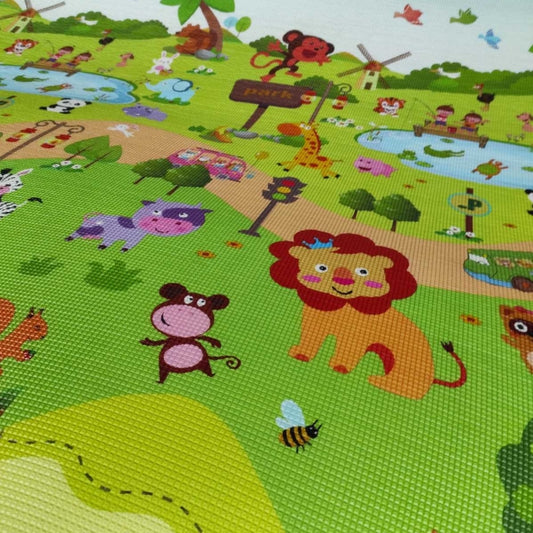 Duck&Bear - Dvostrana podloga Zoo