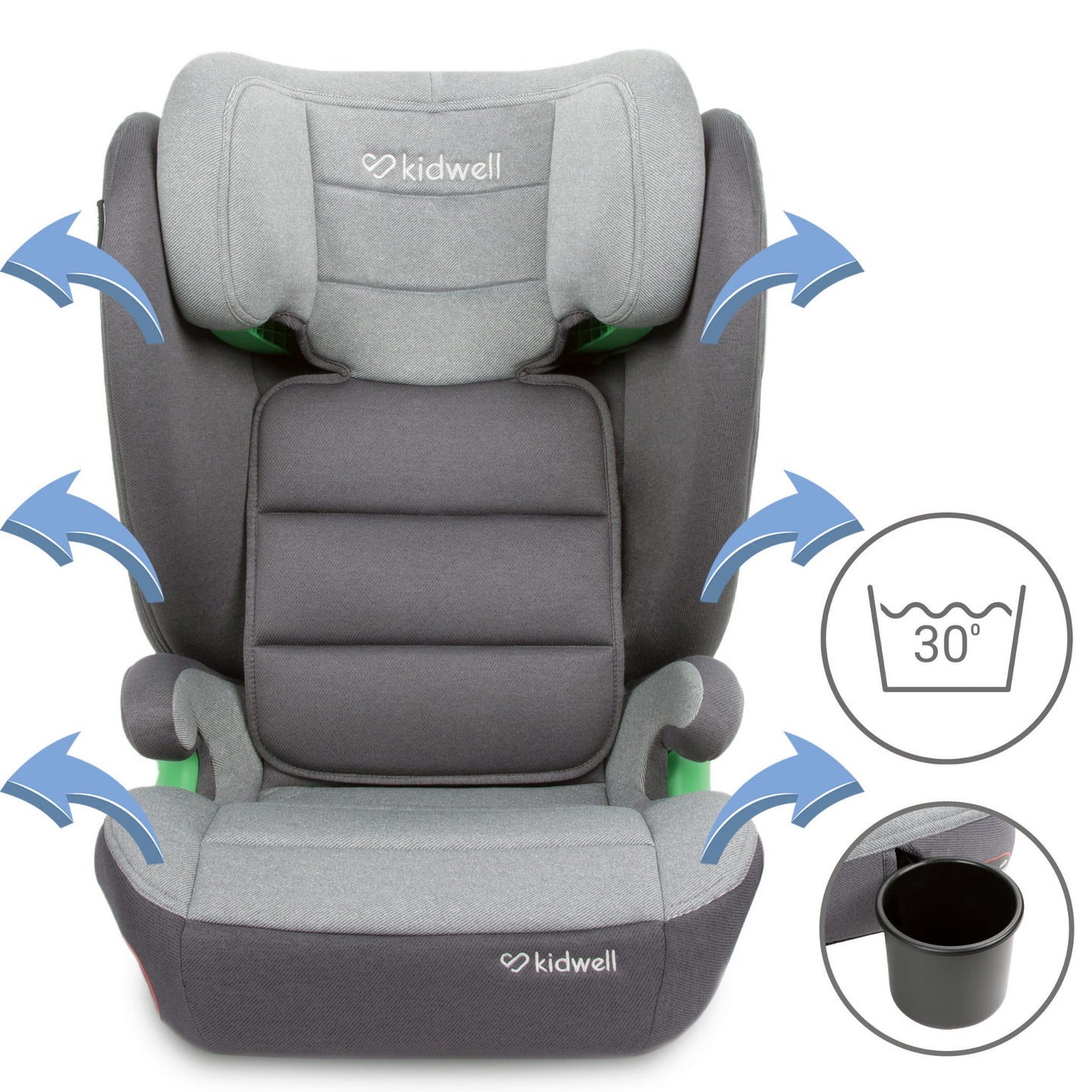 KIDWELL - WESTON i-Size Tamno Siva