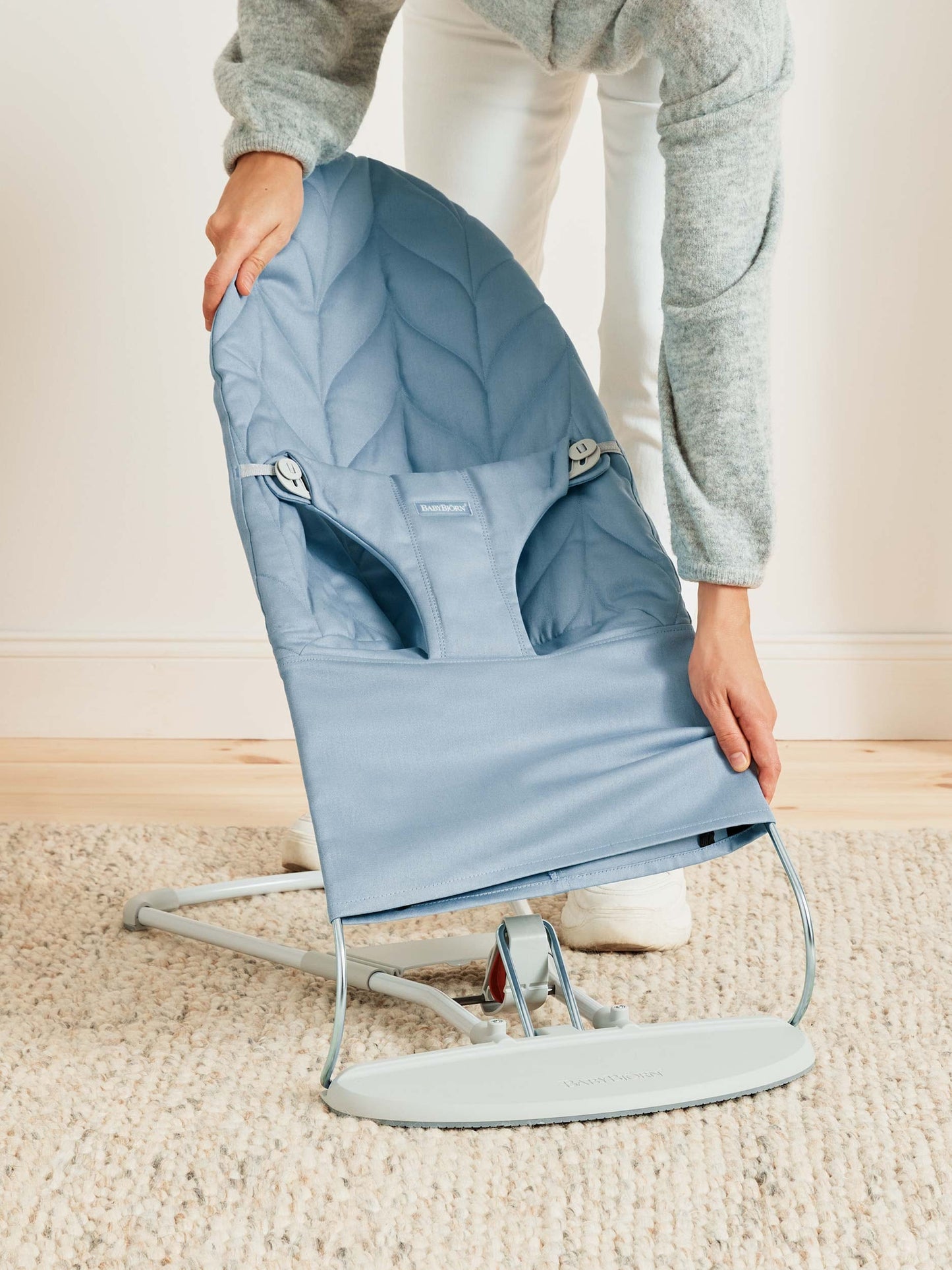 BABY BJORN - Bliss / Woven Petal Quilt - Plava - 006223
