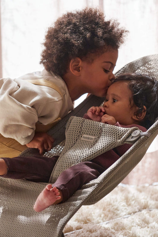 BABY BJORN - Bliss / Mesh - Siva/Bež - 006102