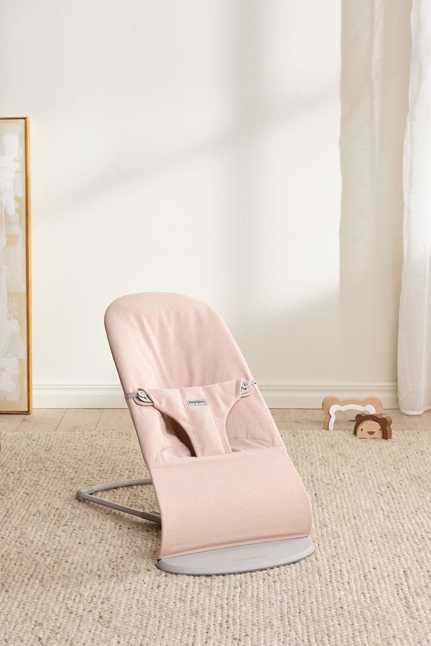 BABY BJORN - Bliss / Woven Melange - Svetlo roze - 006028