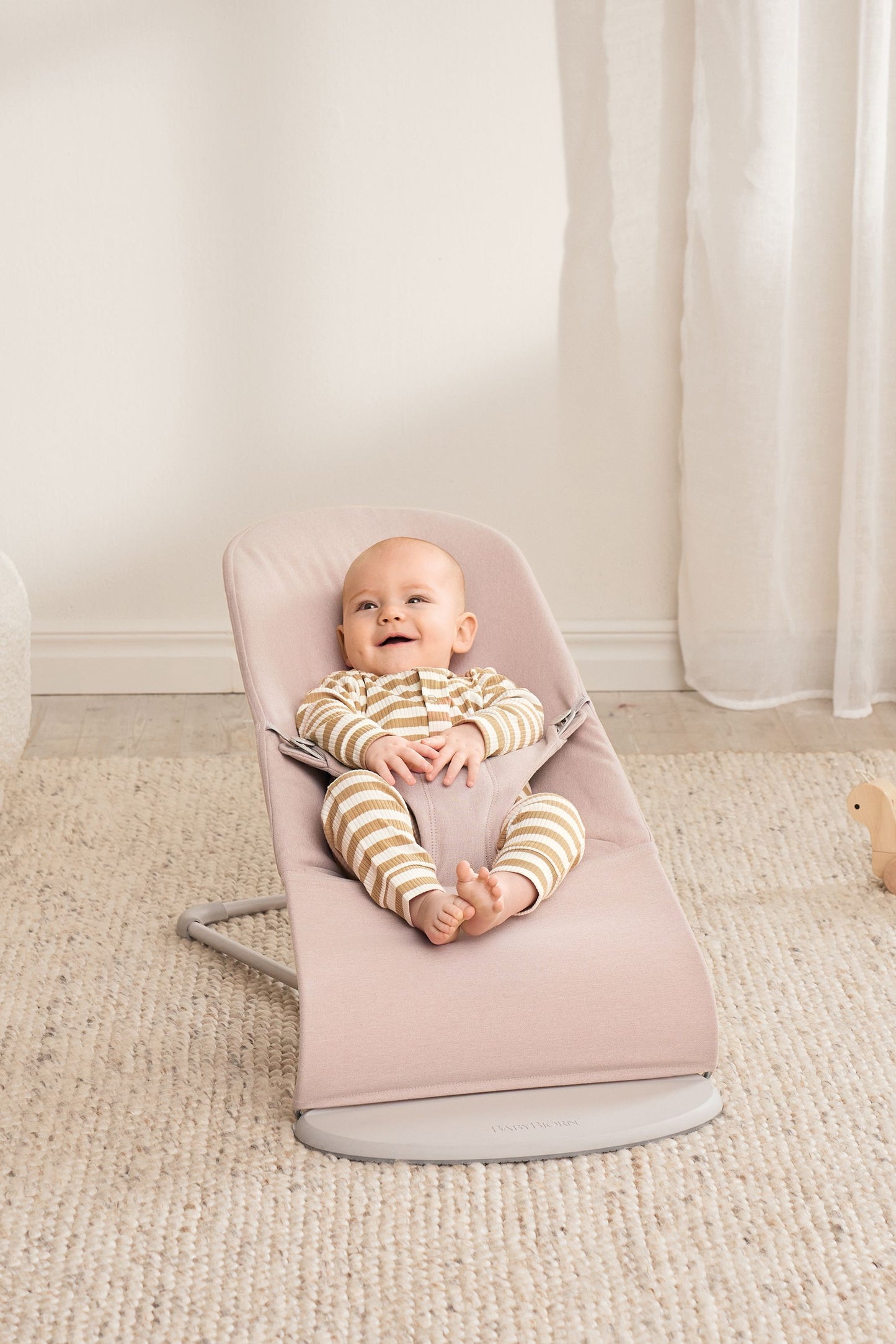 BABY BJORN - Bliss / Woven Melange - Svetlo roze - 006028
