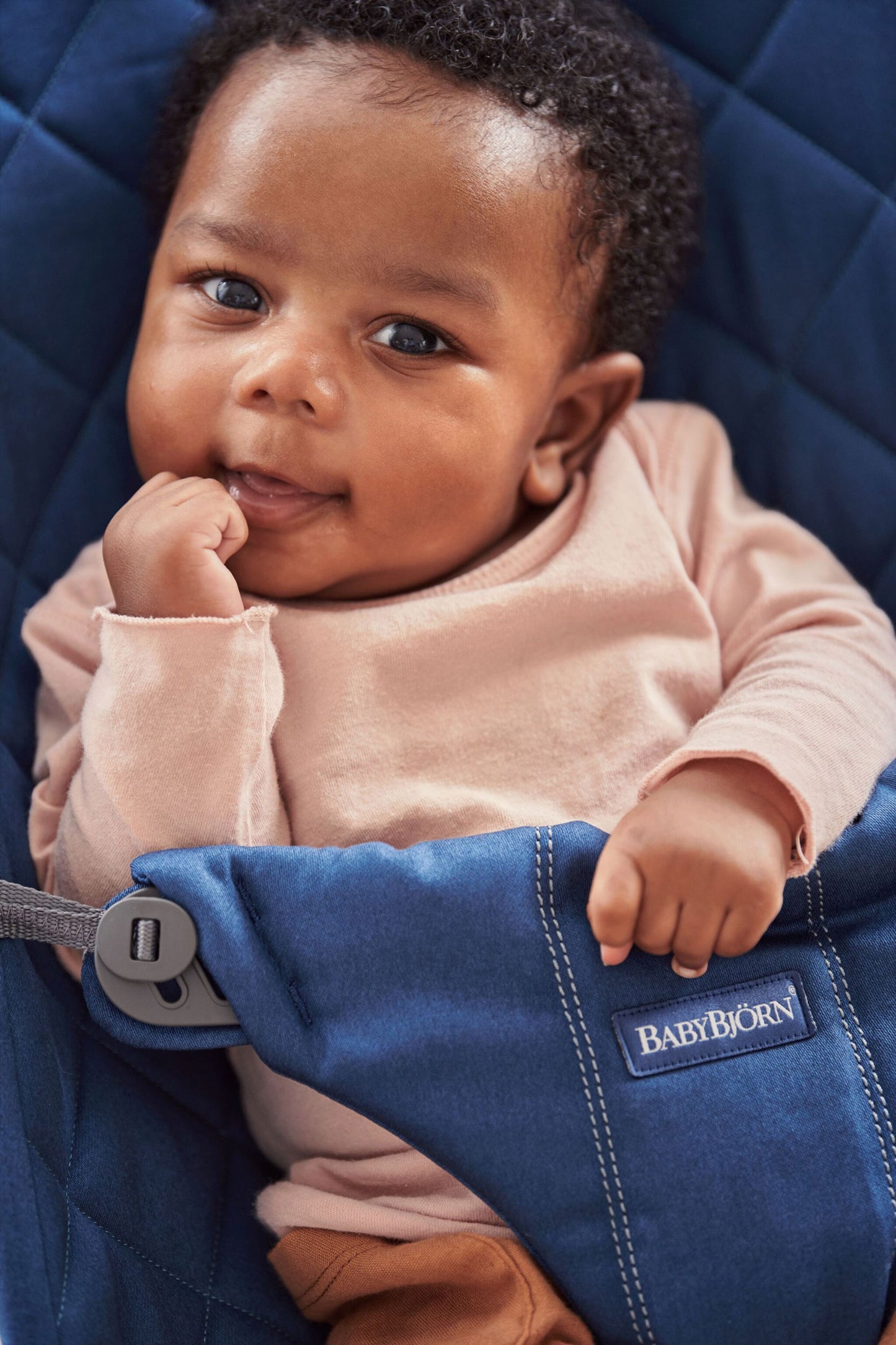 BABY BJORN - Bliss / Woven Classic Quilt - Teget - 006115