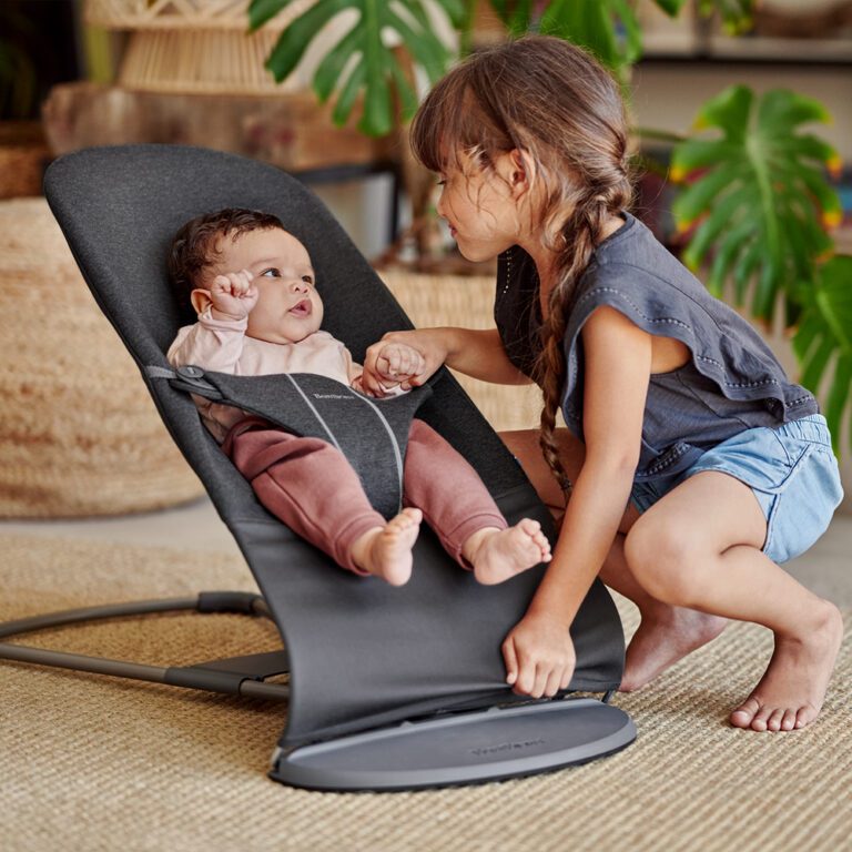 BABY BJORN - Bliss / 3D Jersey - Tamno Siva
