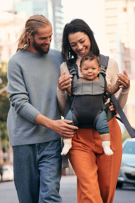 BABY BJORN - CARRIER | Harmony / 3D Mesh - Antracit (0-3 god)