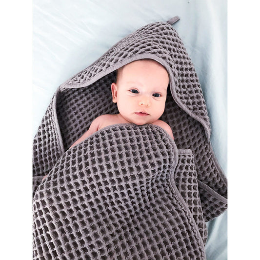 CEBA - Peškir sa kapuljačom - Braon | 100x100 cm