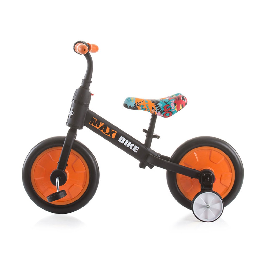 CHIPOLINO - Bicikl Max 2 u 1 | Narandžasti