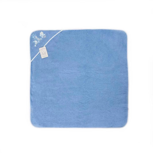 TRI DRUGARA - Peškir sa kapuljačom 100x100cm | Plava