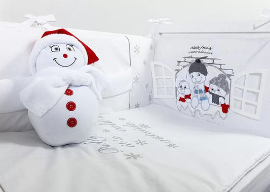 TRI DRUGARA - Zimska avantura | Komplet posteljina za beba