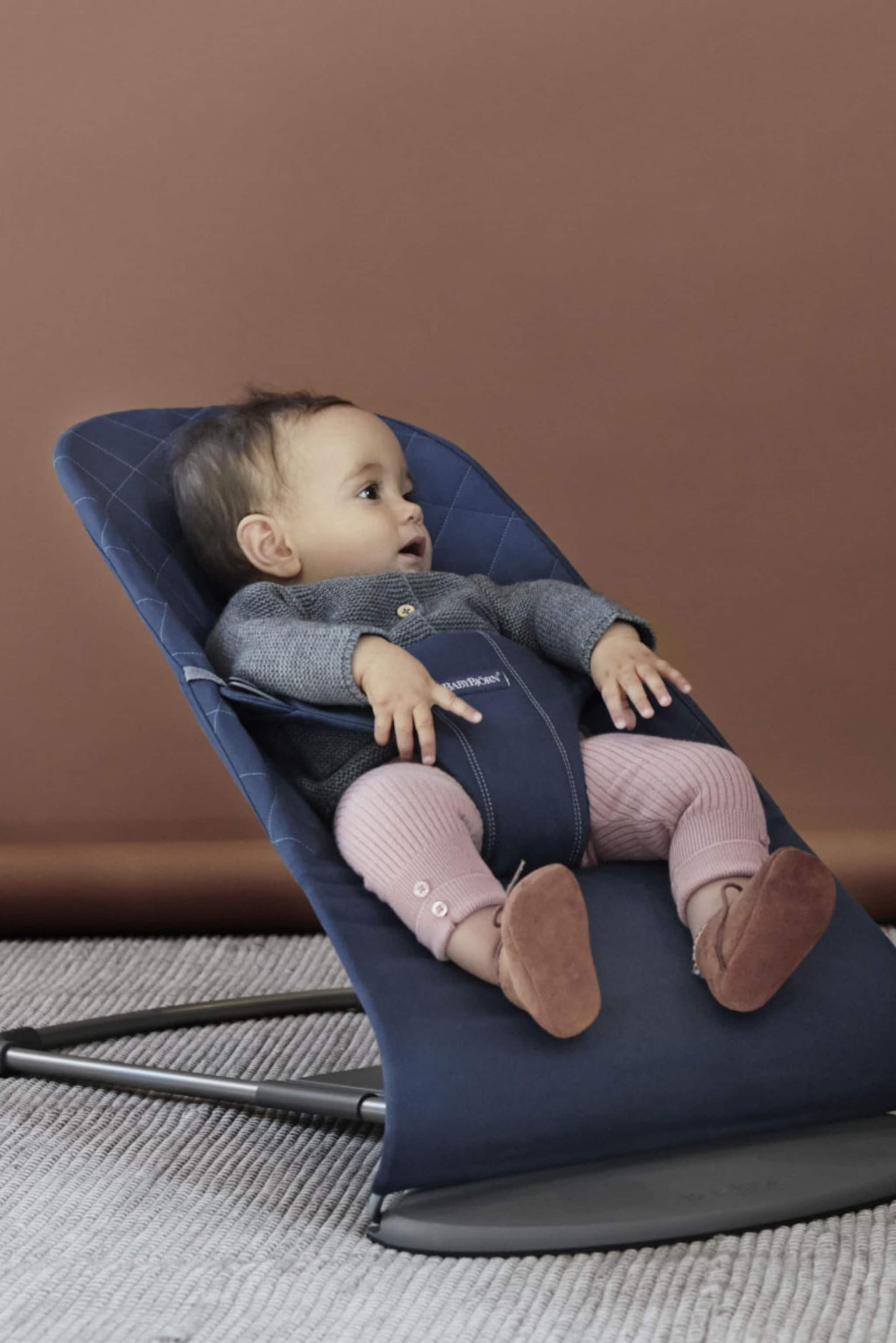 BABY BJORN - Bliss / Woven Classic Quilt - Teget - 006115