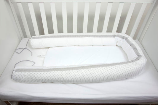 TRI DRUGARA - Jastuk gnezdo | Sivo belo