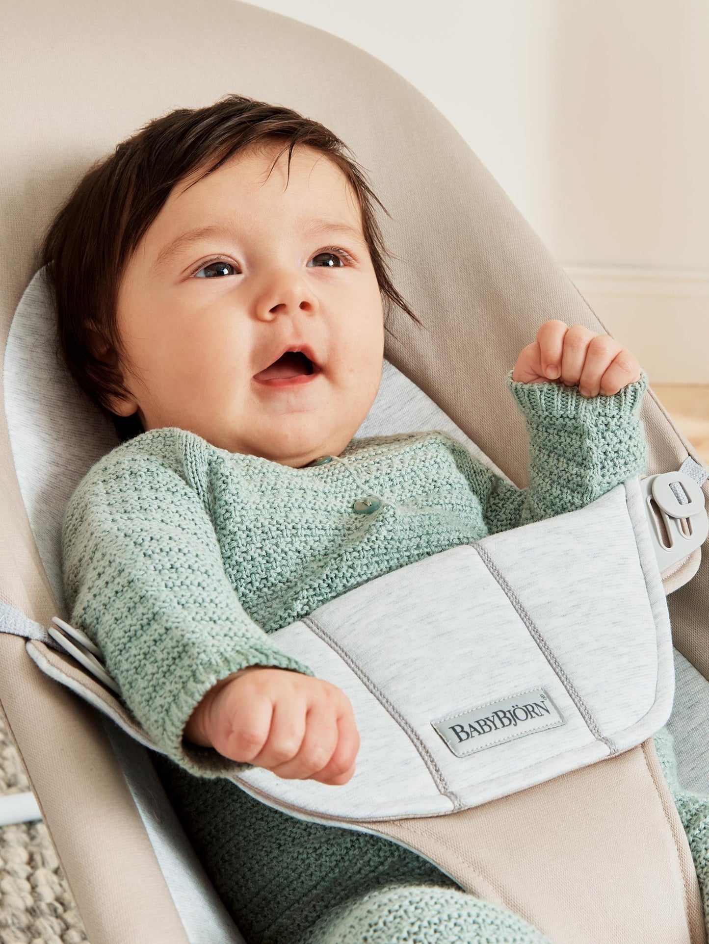 BABY BJORN - Balance Soft Woven/Jersey - Bež/Siva - 005383
