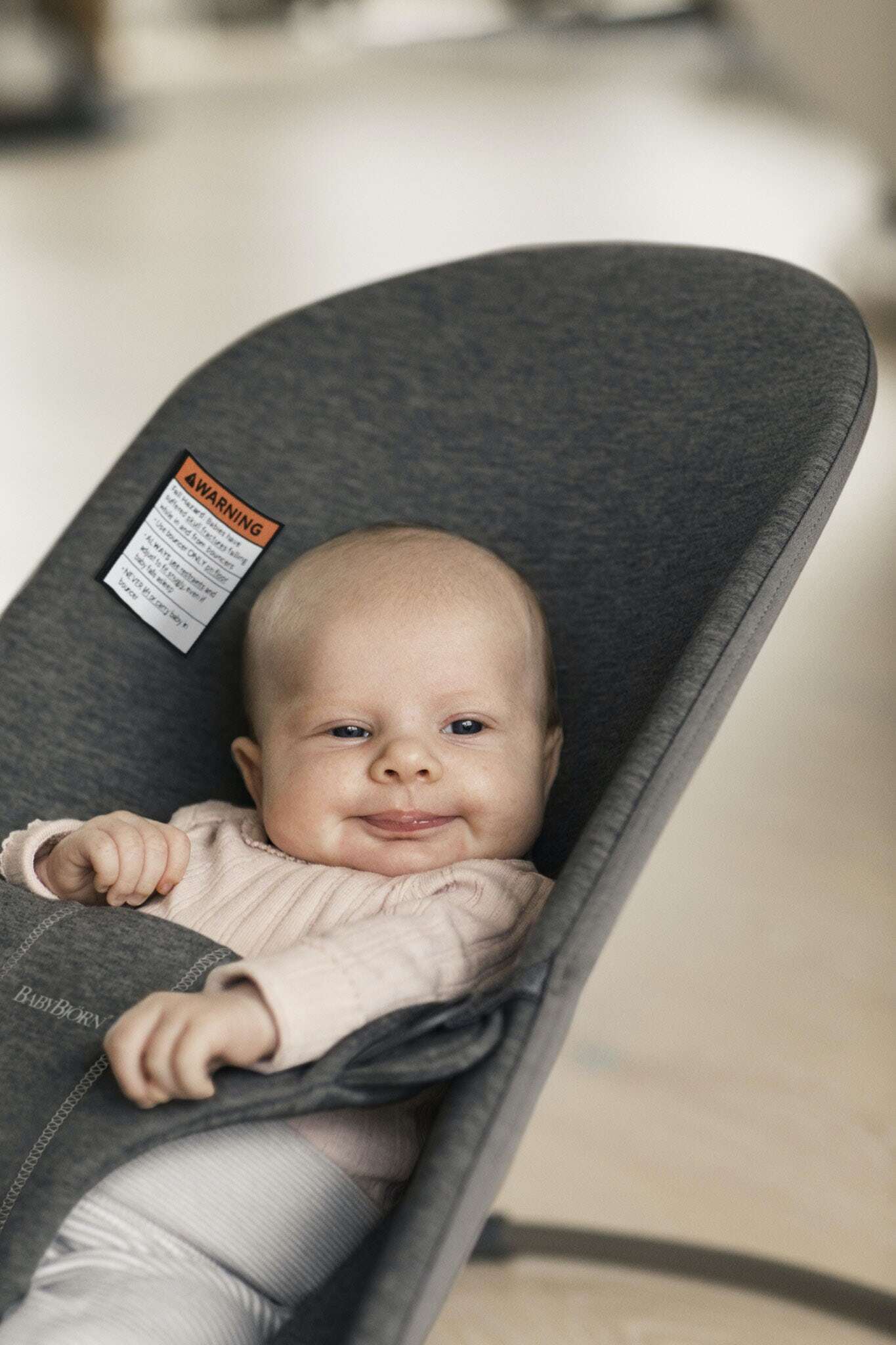 BABY BJORN - Bliss / 3D Jersey - Tamno Siva