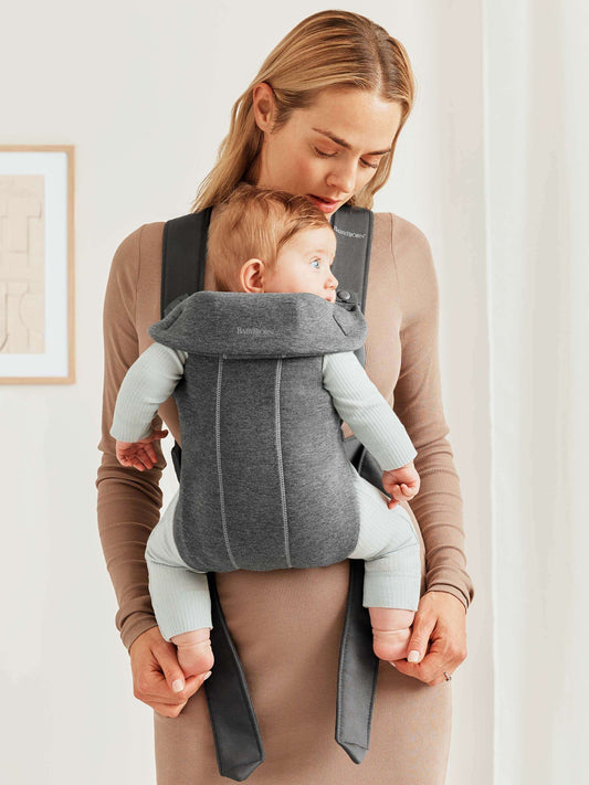 BABY BJORN - CARRIER | Mini / 3D Jersey - Tamno Siva (0-1 god)