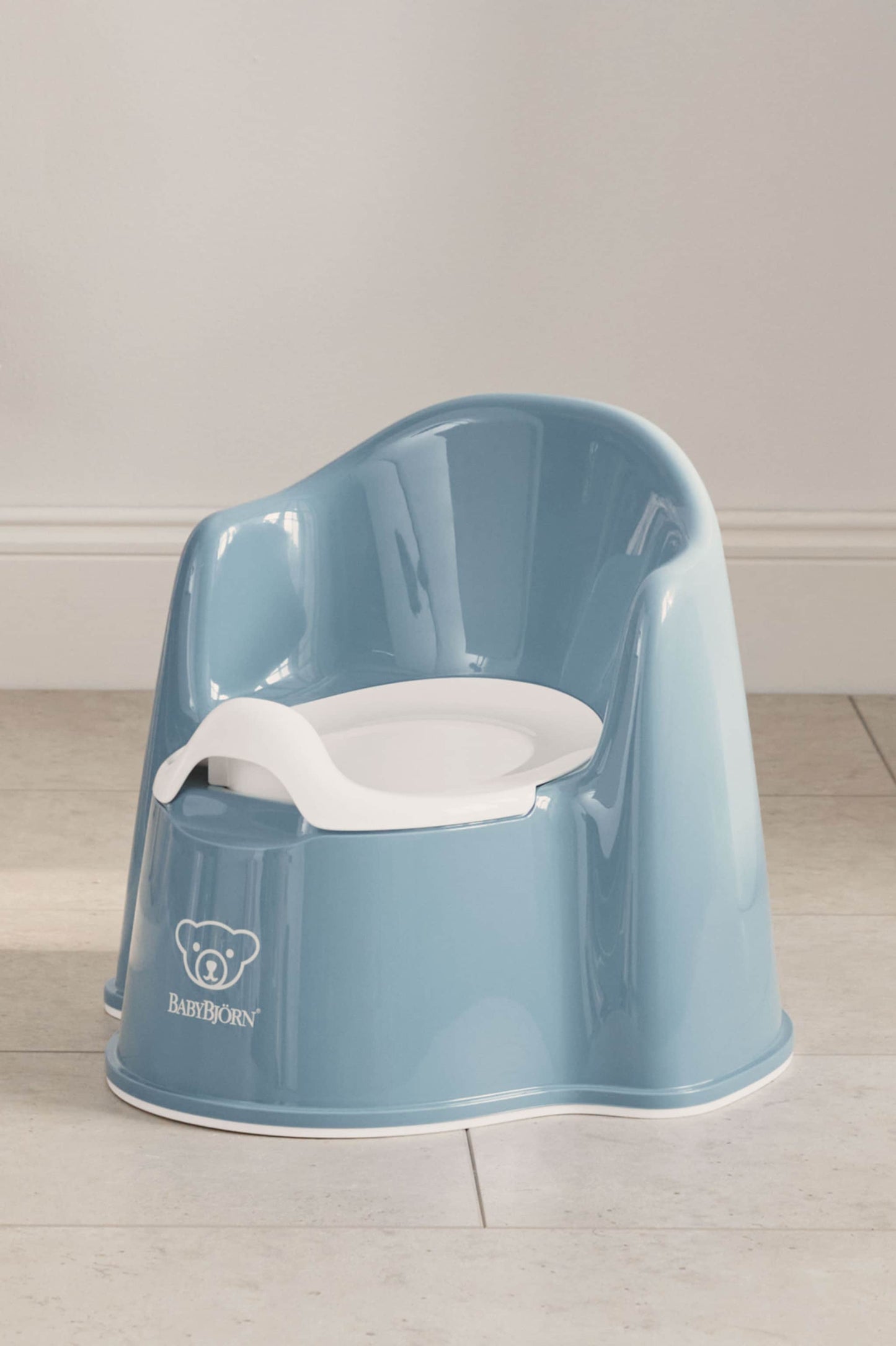 BABY BJORN - Potty Chair | Plavo-bela