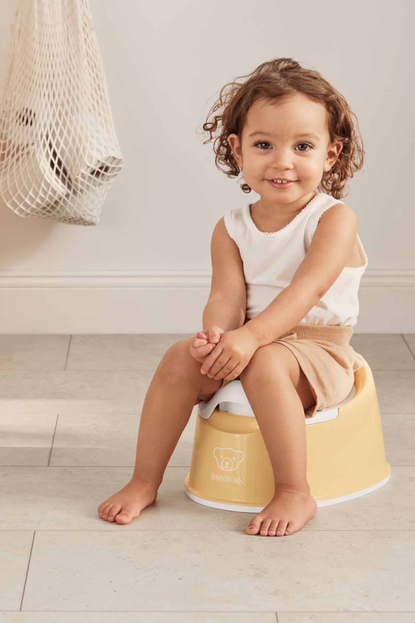 BABY BJORN - Smart Potty | Žuto-bela