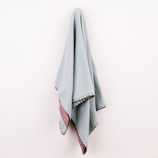CIGIT - Muslin | Svetlo zelena 100x100 cm