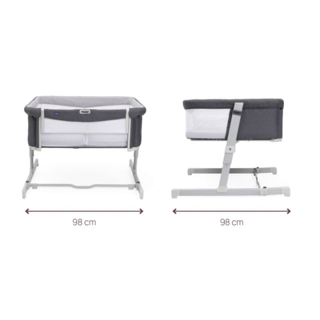 CHICCO - Next 2 Me Twins | Magnet Grey