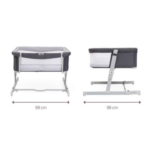 CHICCO - Next 2 Me Twins | Magnet Grey