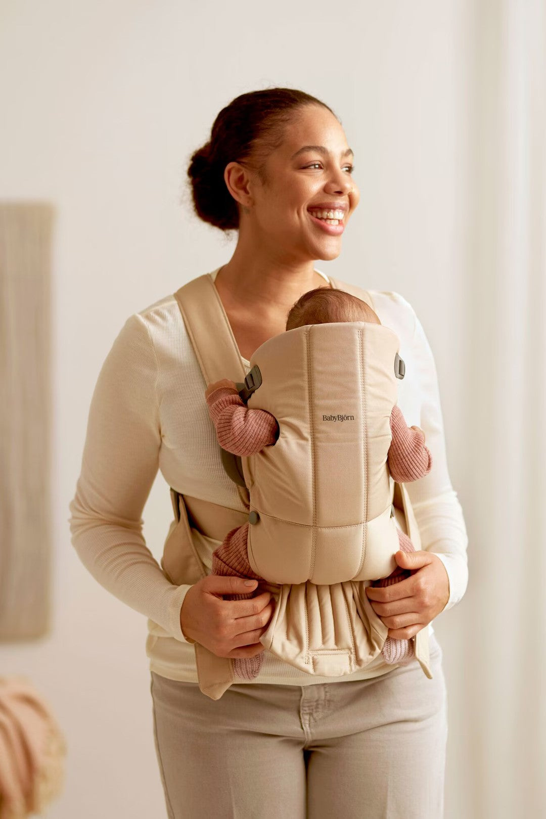 BABY BJORN - CARRIER | Mini / Melange - Pesak (0-1 god)