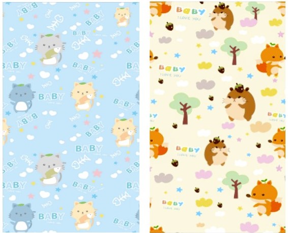 Sklopiva dvostrana podloga | Ježići i Mačići