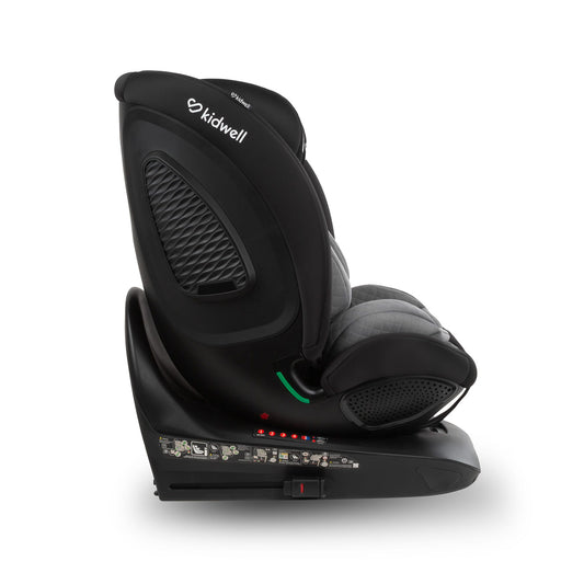 Kidwell GoCar i-Size auto sedište Crno/Sivo