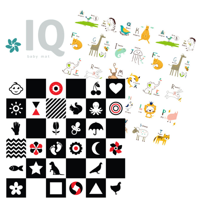 IQ Sklopiva dvostrana podloga | Kontrasti i Nova ABCeda