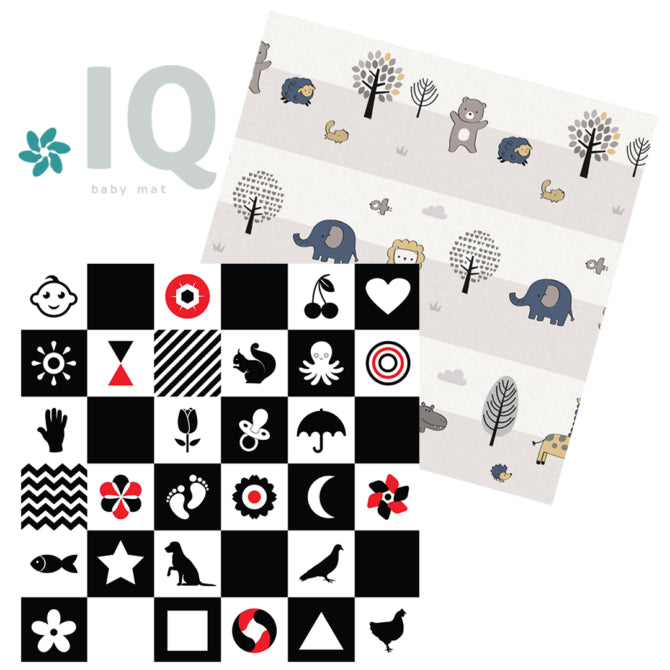 IQ Sklopiva dvostrana podloga | Kontrasti i Žirafko