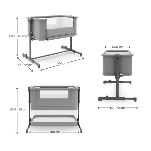 KINDERKRAFT - Neste Grow 2 Dark Grey