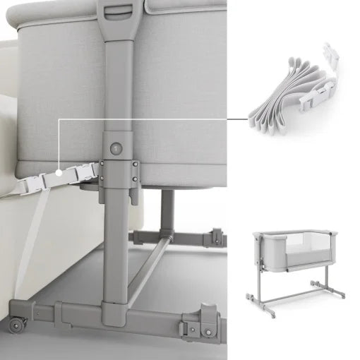 KINDERKRAFT - Neste Grow 2 Light Grey
