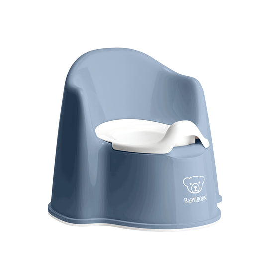 BABY BJORN - Potty Chair | Plavo-bela